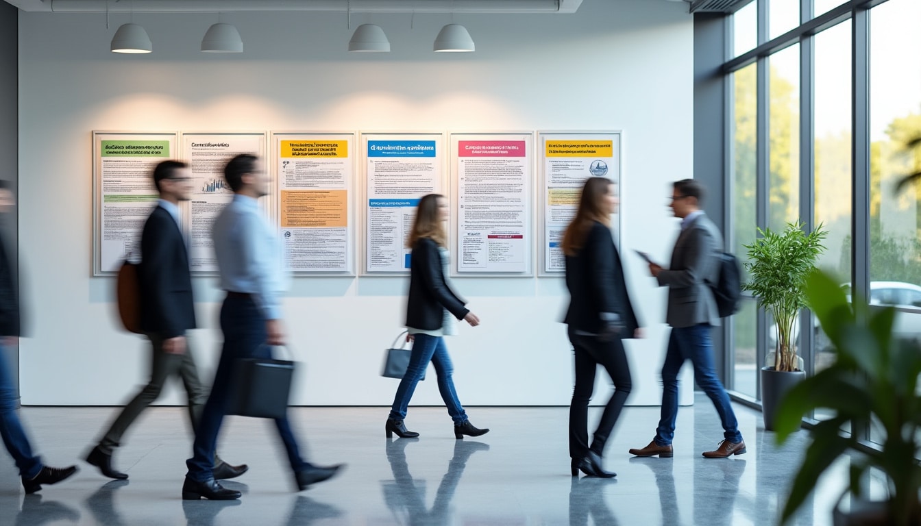Illustration: Pourquoi l’affichage obligatoire est essentiel dans chaque entreprise ?