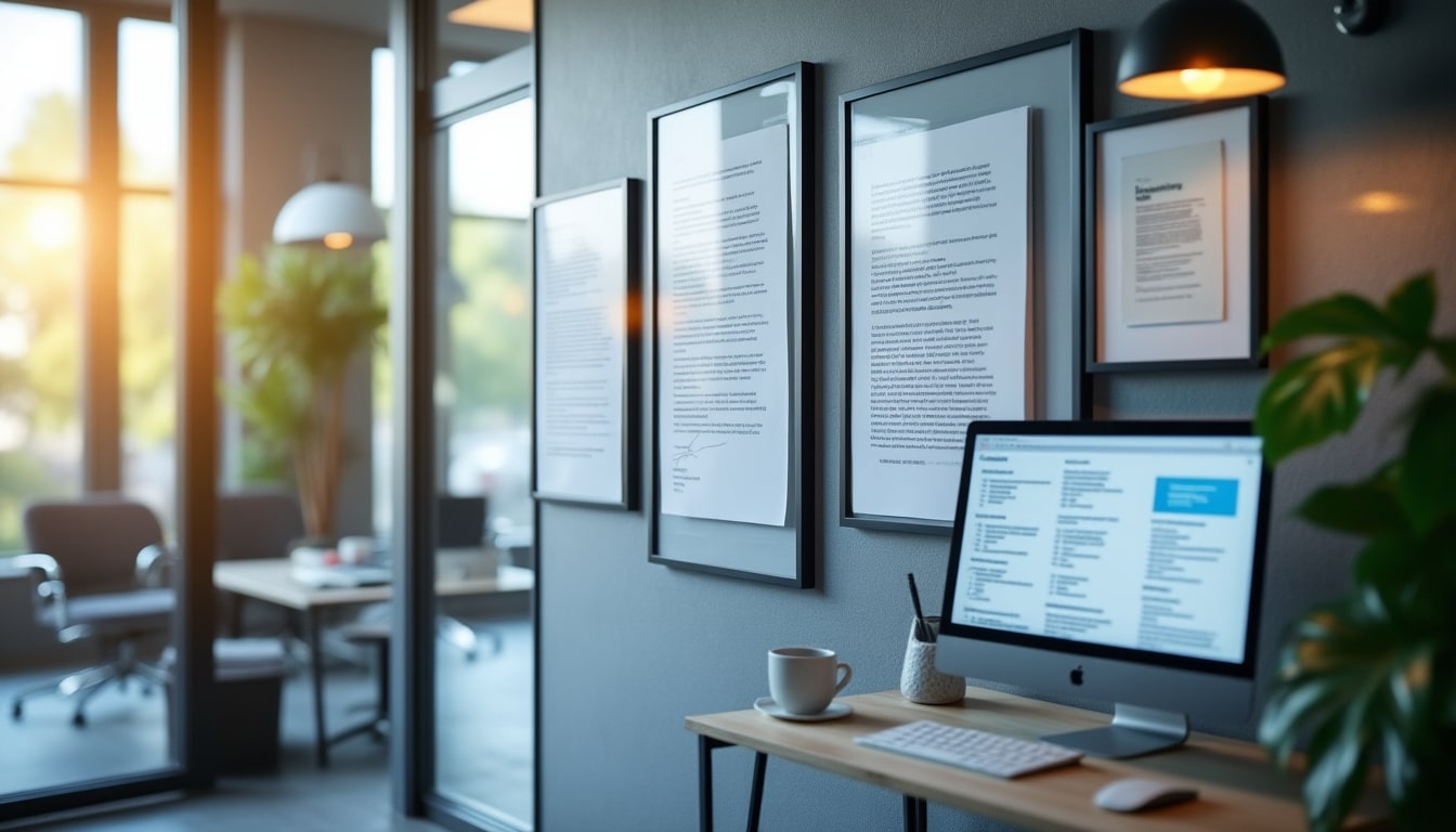 Affichage obligatoire en entreprise PDF : modèles fiables et conformes