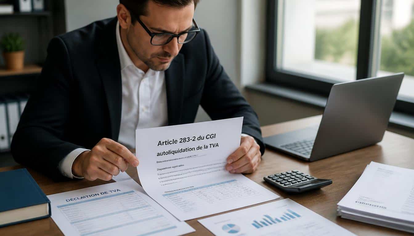 Article 283-2 du CGI et autoliquidation de la TVA